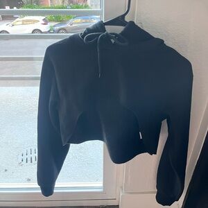 A black new athletic pullover